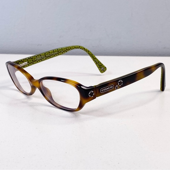 Coach New York Delaney HC6015 5031 Brown Tortoise Eyeglasses Frame 50-16-130 - Picture 3 of 13